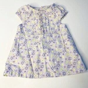 Peel a Babe Purple Floral Dress